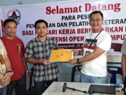 Disnaker Gunungsitoli Tutup Diklat Keterampilan Pencari Kerja