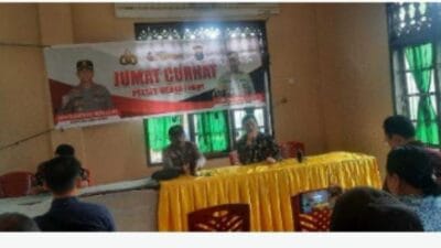 Polsek Medan Timur Silaturahmi dengan Warga