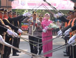 Penyambutan Kapolres Sergai Baru Berlangsung Sukses