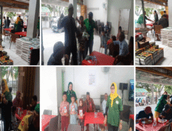 Ratusan Warga Makan Bersama dan Terima Sembako dari PITI Sumut