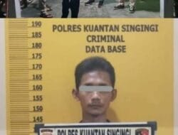 Tim Mata Elang Polres Kuansing Ringkus Kurir Narkoba