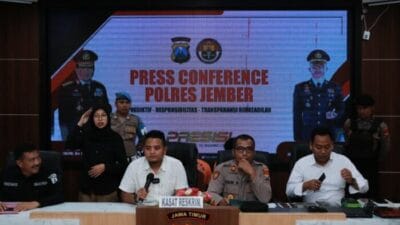 Polres Jember Ringkus Dua Tersangka Pembobol Rumah