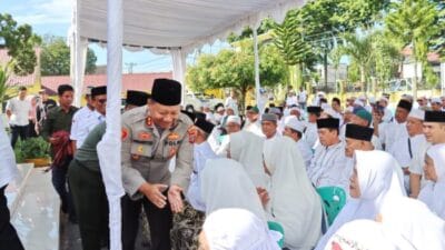 Kapolres Padang Sidempuan Hadiri Kegiatan Manasik Haji
