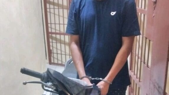 Personel Polsek Hutaimbaru Ringkus Pencuri Motor