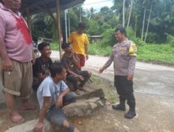 Bhabinkamtibmas Ajak Warga Jauhi Narkoba