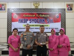 Wakapolres Sergai Naik Pangkat
