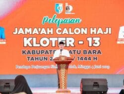 Lepas Jamaah Calon Haji, Bupati Batu Bara Minta Petugas Beri Pelayanan Terbaik