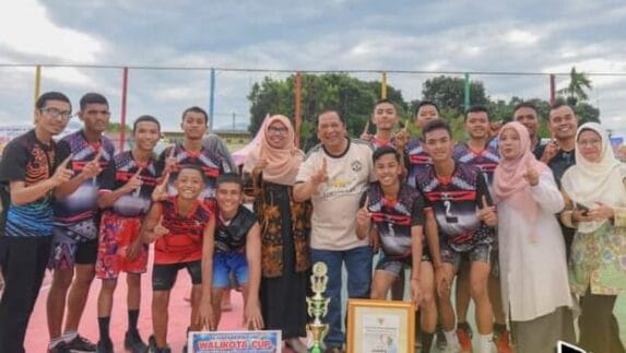 SMAN 1 Padangsidimpuan Juara 1 Kejuaraan Bola Voli Walikota Cup 2023