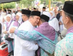 Walikota Melepas Jemaah Haji Padangsidimpuan Tahun 2023