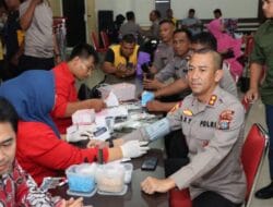 HUT Bhayangkara ke-77, Kapolres Sergai Gelar Donor Darah