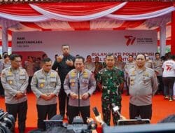 Masyarakat Apresiasi Bakti Sosial Polri Sambut HUT Bhayangkara ke-77