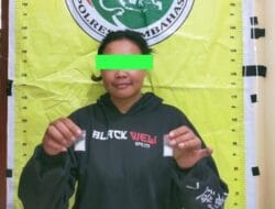 Punya Dua Paket Narkoba, Ibu Muda Masuk Penjara