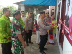 Polres Sergai Serahkan Kunci Bedah Rumah