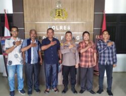 Terima Pengurus PGID Sergai, Kapolres Ajak Jaga Kerukunan Beragama
