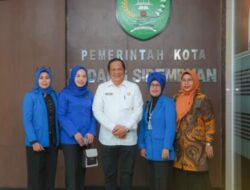 Walikota Padangsidimpuan Terima Audiensi Tiara Kusuma