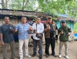 Amphibi Bersama Jurnalis Tanam Pohon Produktif di Bantaran Sungai Deli