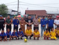 Sambut HUT RI ke-78, Karang Taruna Sicanang Gelar Tournament Sepakbola U12