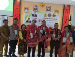 Bupati Samosir Buka Penyuluhan Hukum Permasalahan Tanah