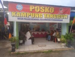 Wadir Reserse Narkoba Polda Sumut Tinjau Kampung Tangguh