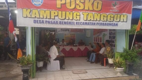Wadir Reserse Narkoba Polda Sumut Tinjau Kampung Tangguh