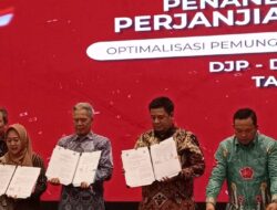 Bupati Samosir Tandatangani PKS Optimalisasi Pemungutan Pajak