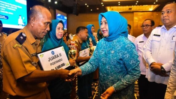 TP PKK Batu Bara Raih 9 Penghargaan Lomba HKG dan Harganas 2023