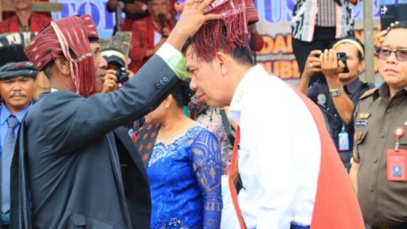 Jampidum Resmikan Monumen Restorative Justice di Situs Budaya Toguan Nagodang