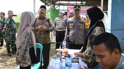 Walikota Padangsidimpuan Tinjau Pelaksanaan Pilkades Serentak