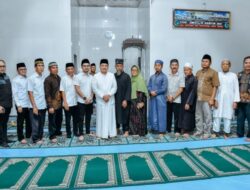 Bupati Zahir dan Warga Simpang Kopi Gelar Doa Syukuran Pembangunan Masjid Al-Ikhlas