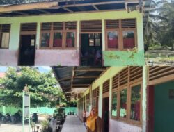 Kondisi 4 RKB SDN 007 Pangkalan Baru Siak Hulu Memprihatinkan