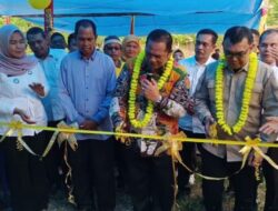 Walikota Padangsidimpuan Resmikan Gedung Kelas Jauh SDN 200503 Aek Gambir