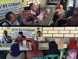 Kapolsek Siak Hulu Silahturahmi Kamtibmas dan Karlahut