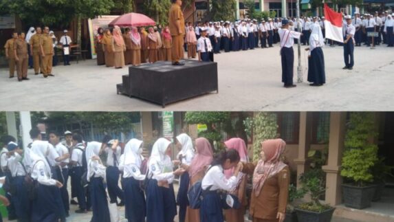 Kepala UPT SMPN 4 Siak Hulu: Tingkatkan Disiplin dan Raih Prestasimu