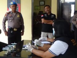 Propam Polres Sergai Sidak Pelaksanaan Tes Urine Personil Polsek Perbaungan