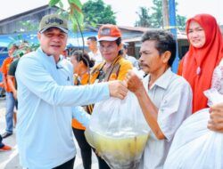 Bupati Batu Bara Sapa Warga dan Berikan Bantuan