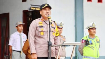 Kapolres Padangsidimpuan Ajak Pelajar Tertib Berlalulintas