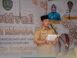Wawako Padangsidimpuan Buka Festival Seni Qasidah Rebana Klasik