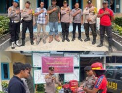 Kapolsek Perhentian Raja Sosialisasi Antisipasi Karhutla