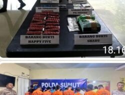 Polresta Deli Serdang Ungkap Kasus Narkoba