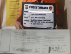 Kapolsek Tambang Amankan Terduga Pelaku Penipuan Ratusan Juta Rupiah