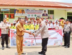 Kapolres Padangsidimpuan Salurkan Ratusan Buku