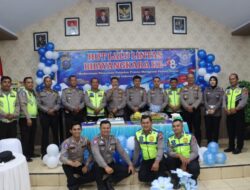 Polres Padangsidimpuan Gelar Syukuran HUT ke-68 Lalulintas Bhayangkara