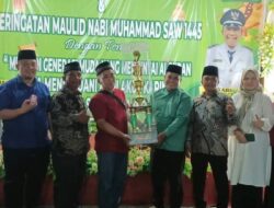 Hj. Azizun Hasibuan Beri Apresiasi Festival Anak Sholeh II di Desa Sei Sijenggi