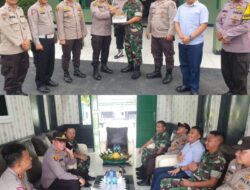 Kunjungi Mako Kavaleri 6/RBT, Kapolsek Siak Hulu Ucapkan Selamat HUT TNI ke-78