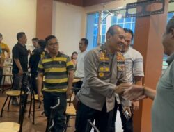 Ngopi Bareng Wartawan, Kapolres Padang Sidempuan Ajak Cooling System