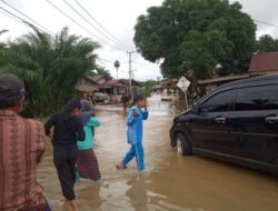 Aceh Singkil Kembali Dilanda Banjir, Air Genangi Badan Jalan