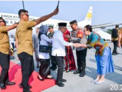 Kapolda Sumut Bersama Pangdam Sambut Kunker Wapres RI