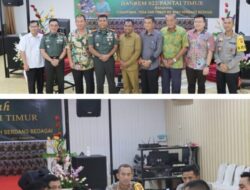 Kapolres Sergai Bersama Forkopimda Sambut Kunjungan Danrem 022/PT Baru