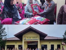 Terima Kunjungan Murid TK, Kapolsek Tambang: Polisi Sahabat Anak