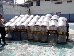 Antisipasi Gangguan Kamtibmas, Polres Padang Sidempuan Gelar Latihan Dalmas